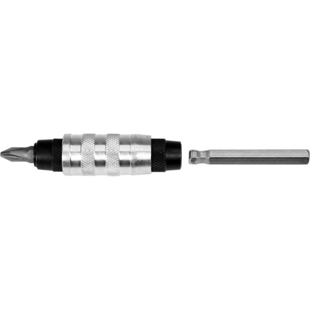 Šarnyrinis adapteris su magnetu 1/4", 100 mm