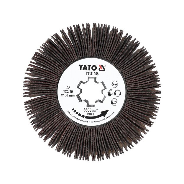 Lapelinis &scaron;lifavimo diskas Nr.120 120x100mm pavir&scaron;iaus &scaron;lifavimo įrankiui 1