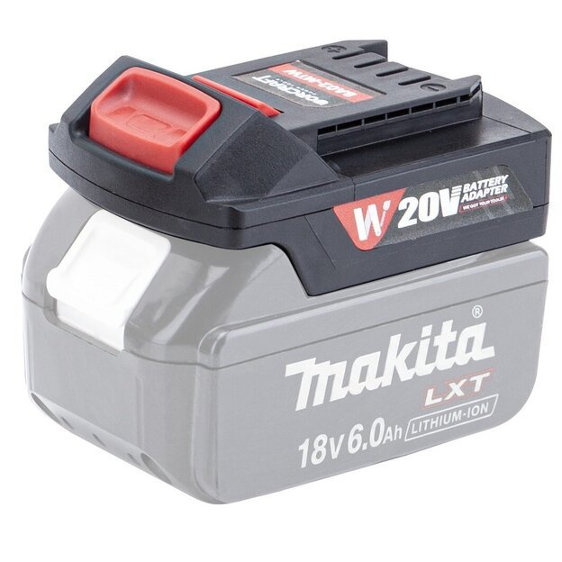 Akumuliatoriaus adapteris Worcraft įrankiui