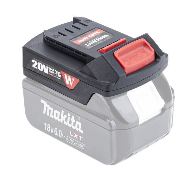 Akumuliatoriaus adapteris Worcraft įrankiui 1