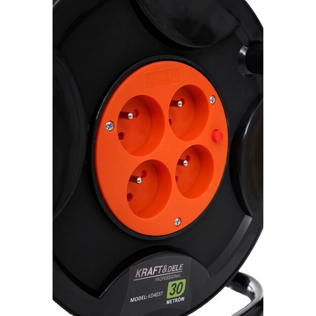 Prailgintuvas su rite 30m ir 20W LED šviestuvu 6