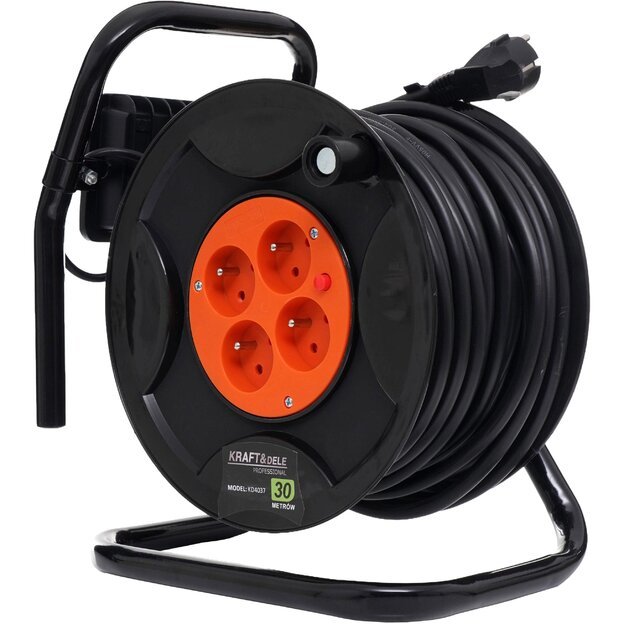 Prailgintuvas su rite 30m ir 20W LED šviestuvu 4
