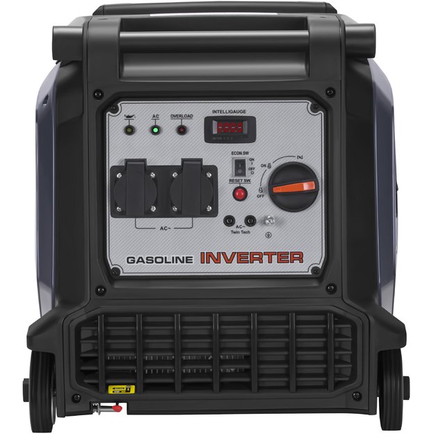 Inverterinis benzininis elektros generatorius KRAFT&DELE KD3435 4,3 kW | 230V 2