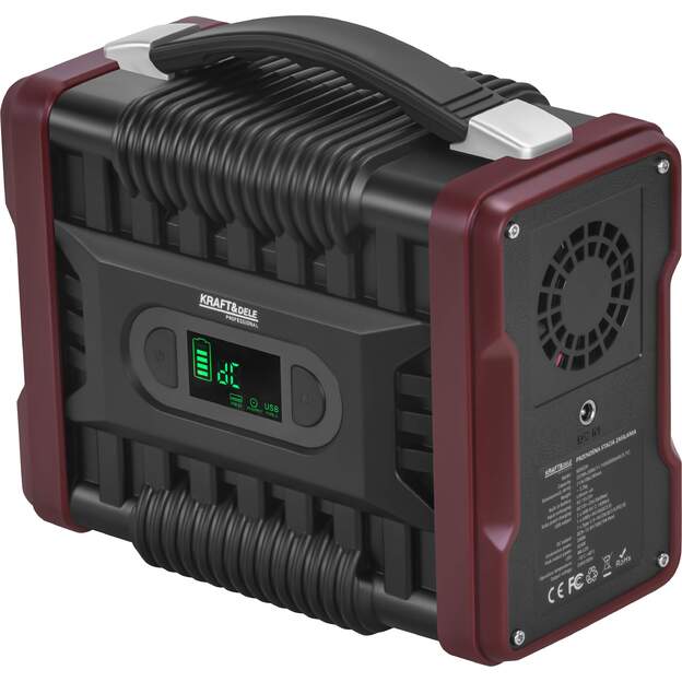 Nešiojama įkrovimo stotelė KRAFT&DELE KD5530 222Wh 200W (320W Peak)