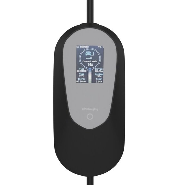 EV Įkroviklis ne&scaron;iojamas 3.5kW 16A