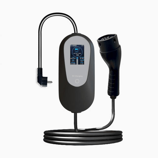 EV Įkroviklis ne&scaron;iojamas 3.5kW 16A