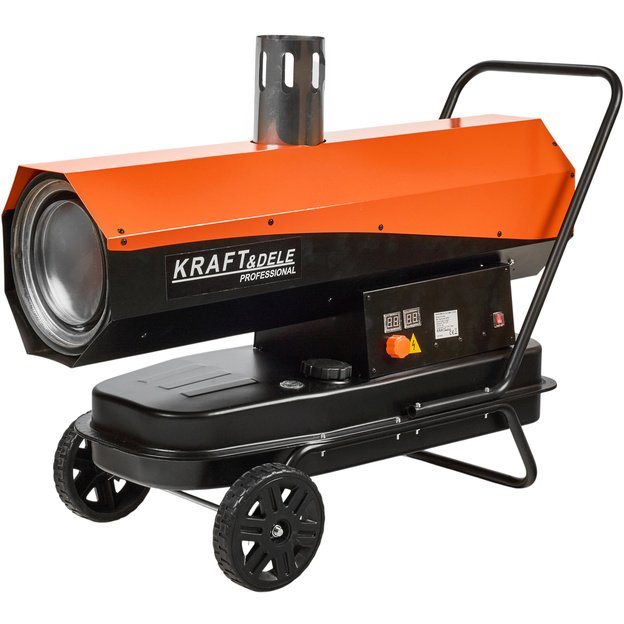 Dyzelinis oro šildytuvas su dūmų išvedimu KRAFT&DELE KD5962, 40 kW, 38 l