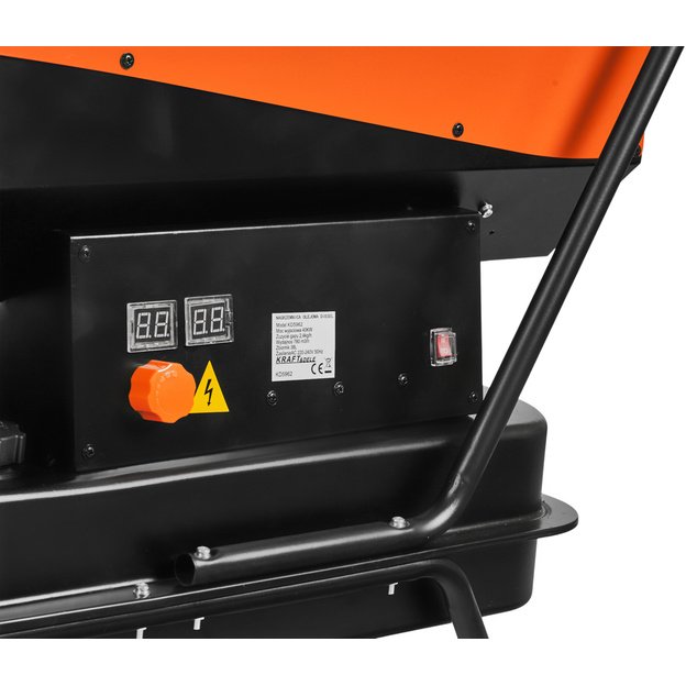 Dyzelinis oro šildytuvas su dūmų išvedimu KRAFT&DELE KD5962, 40 kW, 38 l