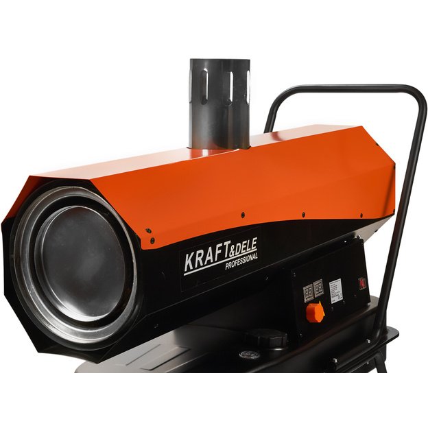 Dyzelinis oro šildytuvas su dūmų išvedimu KRAFT&DELE KD5962, 40 kW, 38 l