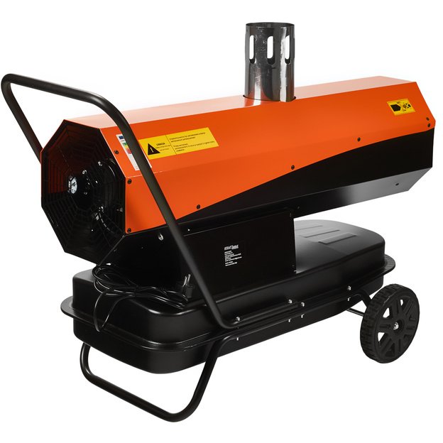 Dyzelinis oro šildytuvas su dūmų išvedimu KRAFT&DELE KD5962, 40 kW, 38 l
