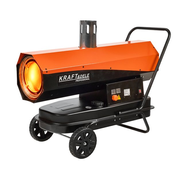 Dyzelinis oro šildytuvas su dūmų išvedimu KRAFT&DELE KD5962, 40 kW, 38 l