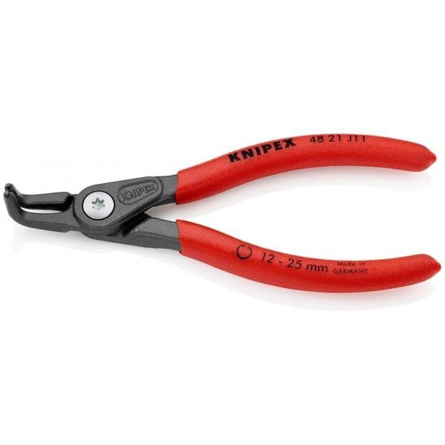 Replės vidiniams žiedams. Lenktos 130mm (Ø12-25mm) KNIPEX