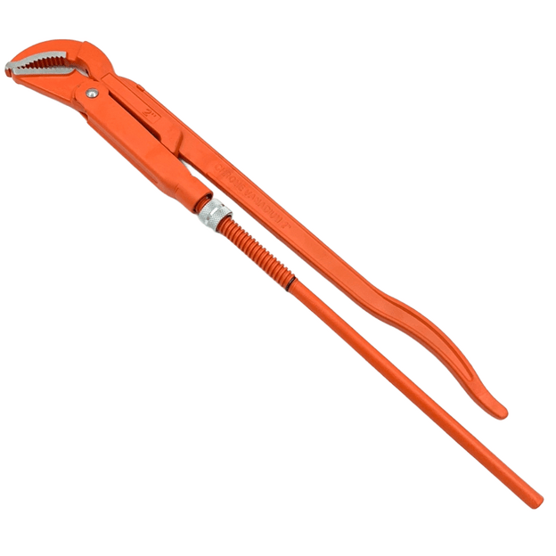 Adjustable pipe wrench 45° 1