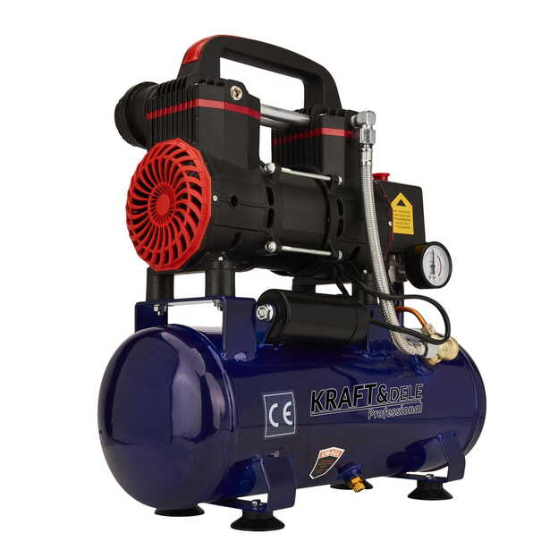 Kraftdele KD2127 Betepalinis oro kompresorius 9L 1200W 155L/MIN