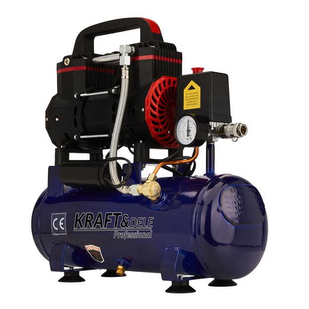 Kraftdele KD2127 Betepalinis oro kompresorius 9L 1200W 155L/MIN