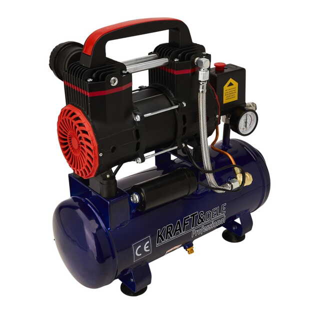 Kraftdele KD2127 Betepalinis oro kompresorius 9L 1200W 155L/MIN