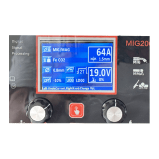 Suvirinimo pusautomatis MIG/MAG MMA TIG LIFT 220A