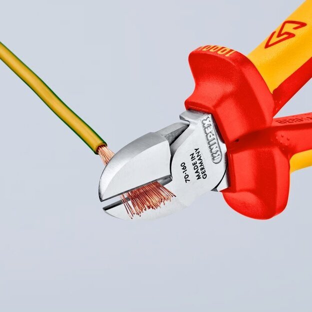 Šoninio kirpimo replės elektrikui 160mm (1000V) KNIPEX 8