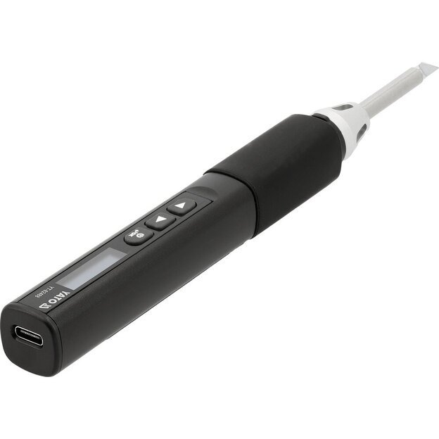 Ne&scaron;iojamas skaitmeninis lituoklis USB-C T12 su OLED 96W 4