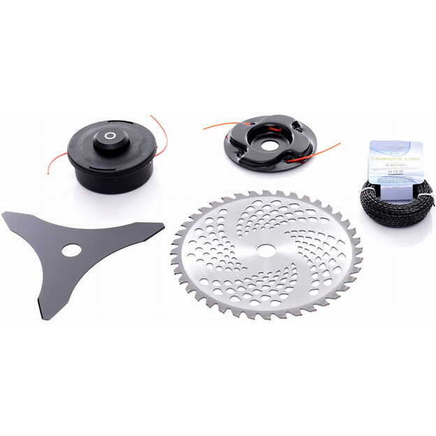 Benzininė krūmapjovė (trimeris) 5,2 AG + priedai KRAFT&DELE KD5044 6