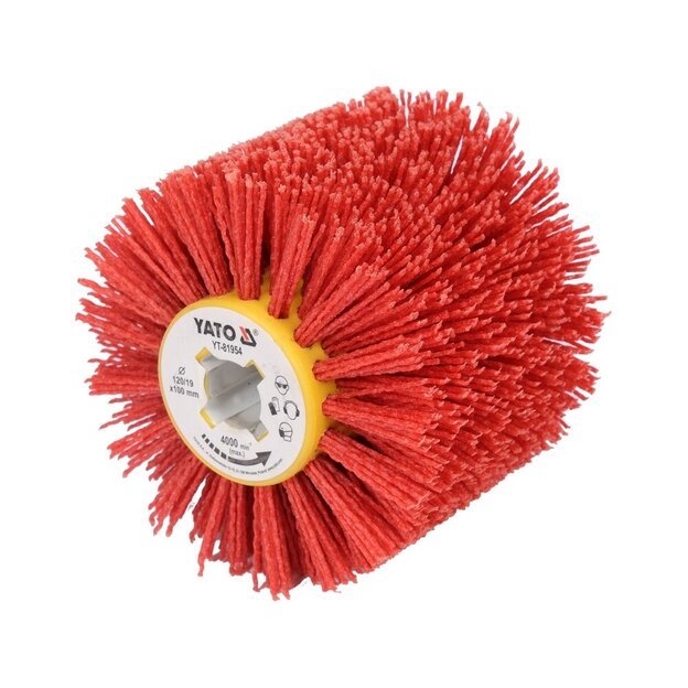 Cilindrinis nailoninis &scaron;epetys 120x100mm pavir&scaron;iaus &scaron;lifavimo įrankiui