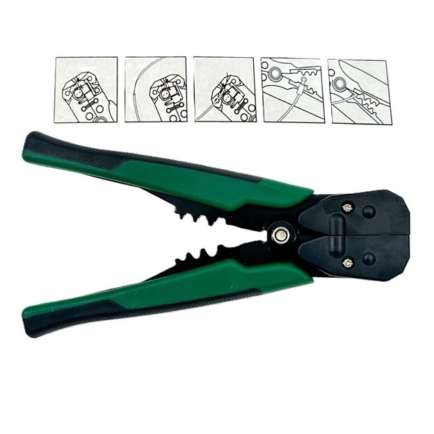 Replės laidų užspaudimui ir nuvalymui 205mm 1