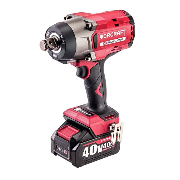 Akumuliatorinis smūginis veržliasukis 3/4   2600Nm 40V LI-ION (pl.dėž.) 3