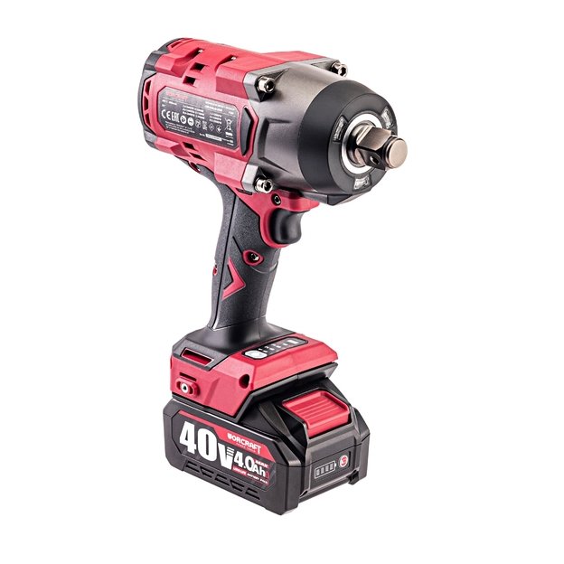 Akumuliatorinis smūginis veržliasukis 3/4   2600Nm 40V LI-ION (pl.dėž.) 10