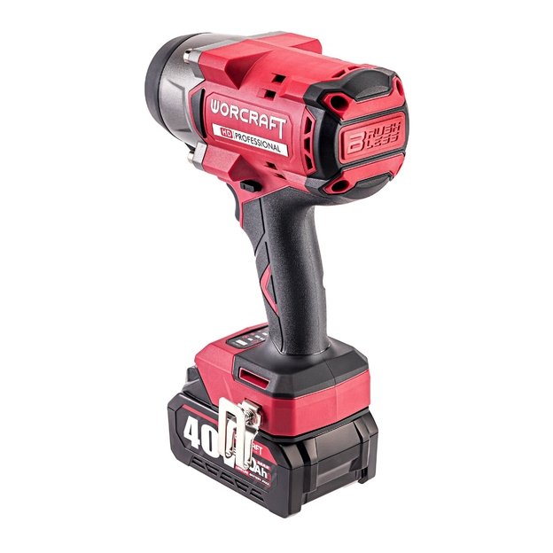 Akumuliatorinis smūginis veržliasukis 3/4   2600Nm 40V LI-ION (pl.dėž.) 5