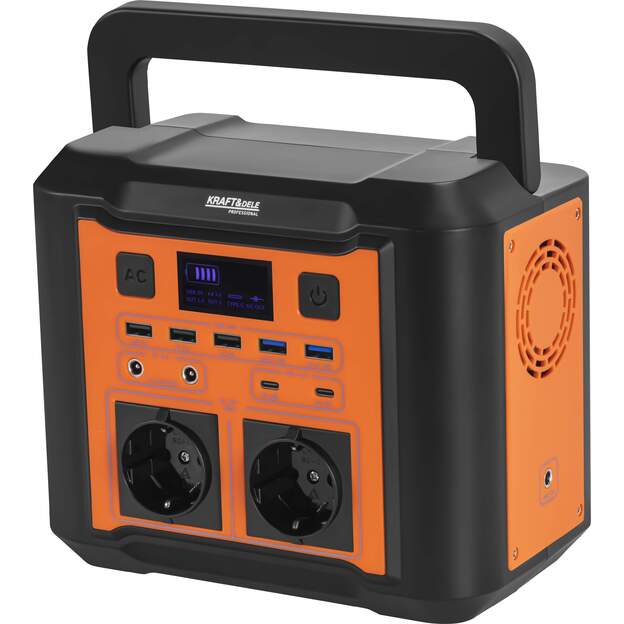 Nešiojama įkrovimo stotelė KRAFT&DELE KD5531 296Wh 300W (500W Peak)