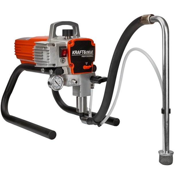 Hidrodinaminis dažymo aparatas KRAFT&DELE KD5796 1500 W 2,5 l/min su priedais 1