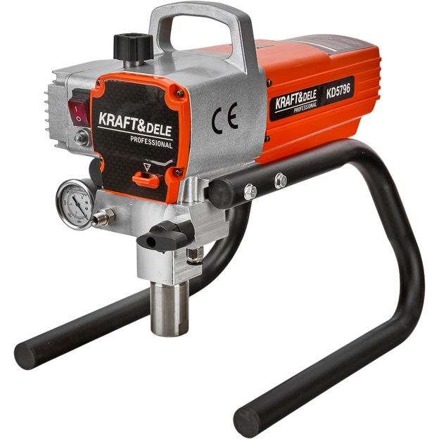Hidrodinaminis dažymo aparatas KRAFT&DELE KD5796 1500 W 2,5 l/min su priedais 5