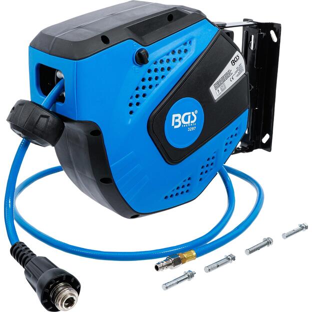 Retractable Air Hose Reel | Automatic | 10 m 8x12 mm