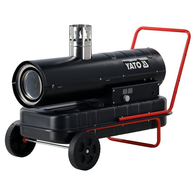 Dyzelinis  šildytuvas YATO YT-99739 | 30 kW | 50 l | Su dūmų išvedimu