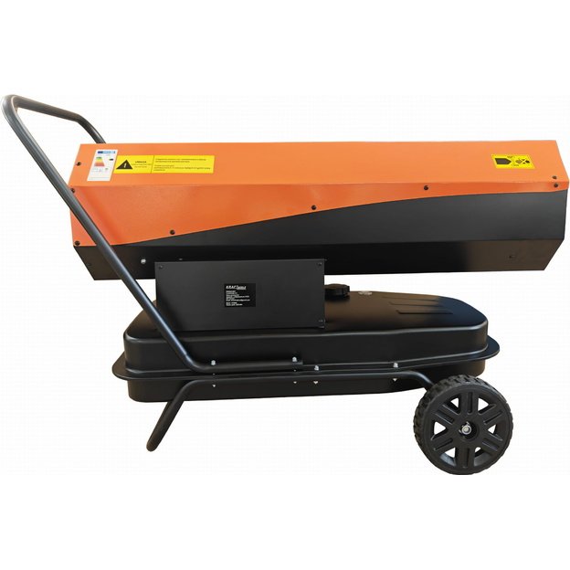 Dyzelinis šildytuvas KRAFT&DELE KD5960, 60 kW, 38 l, su termostatu