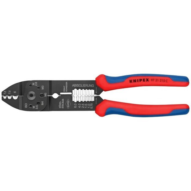 Replės laidų užspaudimui ir nuvalymui 230mm KNIPEX