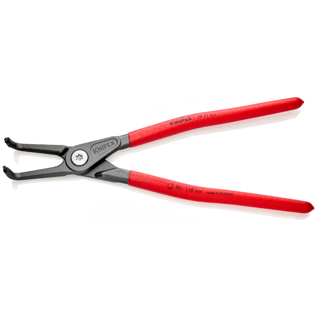 Replės vidiniams žiedams. Lenktos 305mm (Ø85-140mm) KNIPEX