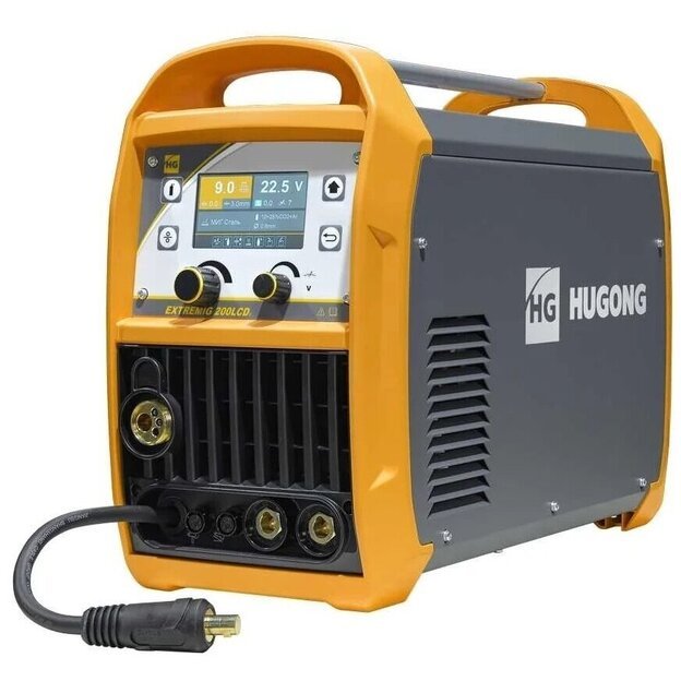 Hugong EXTREMIG 200 Suvirinimo pusautomatis 200A, 230V LCD