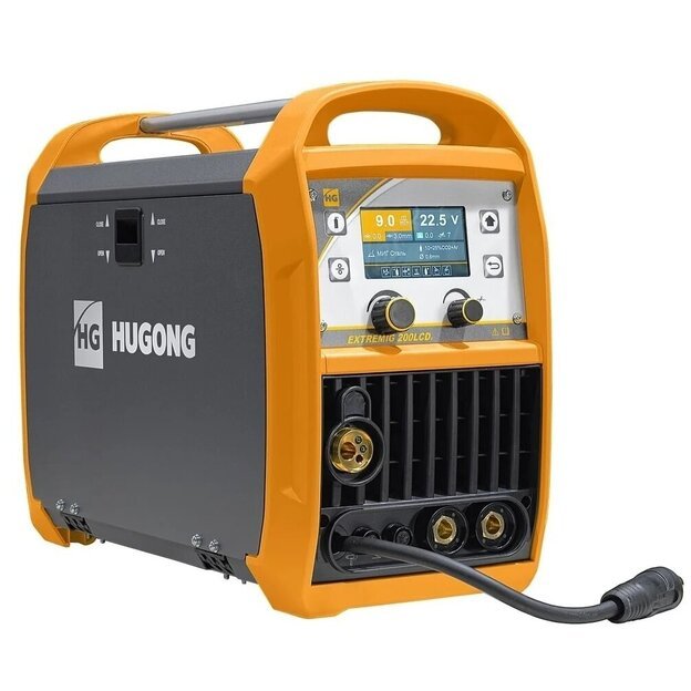 Hugong EXTREMIG 200 Suvirinimo pusautomatis 200A, 230V LCD