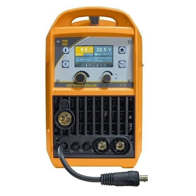 Hugong EXTREMIG 200 Suvirinimo pusautomatis 200A, 230V LCD