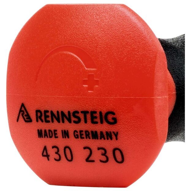 Centro žymeklis automatinis plastikine rankena 4x125mm 130N RENNSTEIG
