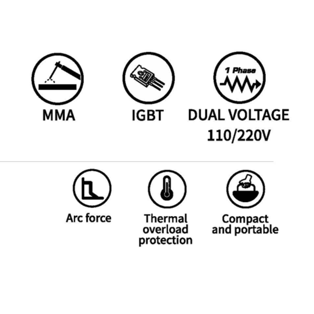 Inverterinis suvirinimo aparatas (IGBT) MMA 2