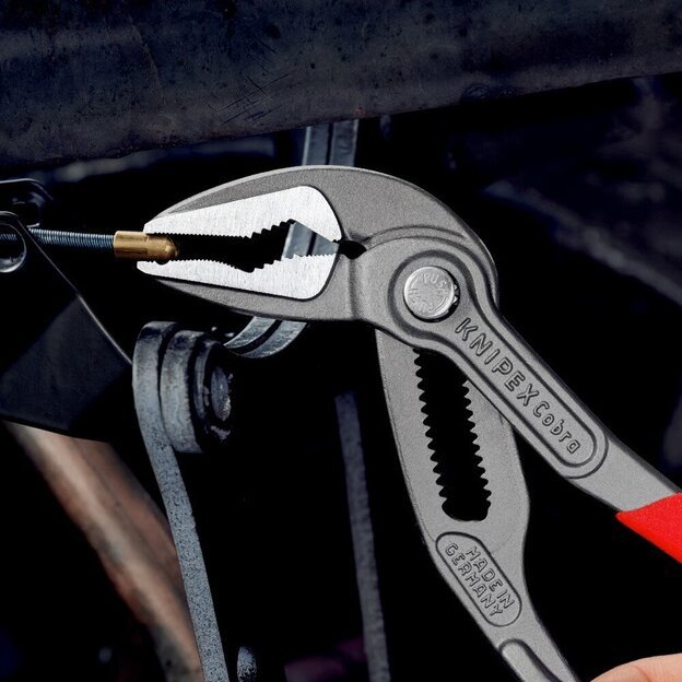 Water pump pliers long jaw KNIPEX SLIM Cobra with locking 180mm 1