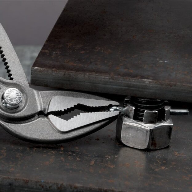 Water pump pliers long jaw KNIPEX SLIM Cobra with locking 180mm 3