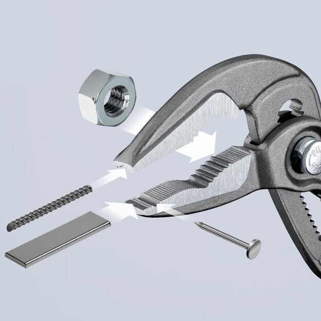 Water pump pliers long jaw KNIPEX SLIM Cobra with locking 180mm 7