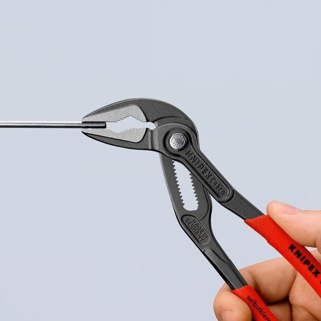 Water pump pliers long jaw KNIPEX SLIM Cobra with locking 180mm 5
