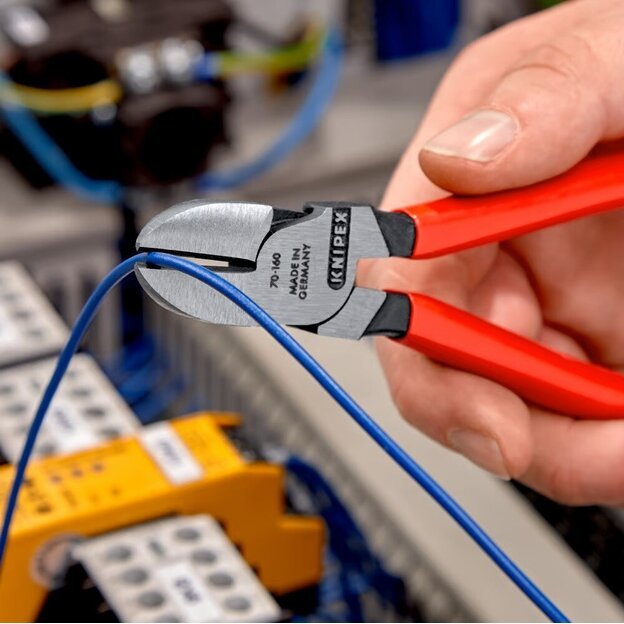 Šoninio kirpimo replės 160 mm KNIPEX (70 01 160) 6