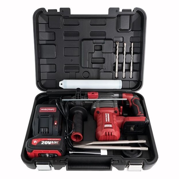 Akumuliatorinis perforatorius 4,5 J, 20V Li-Ion, 4,0 Ah, SDS-Plus  5