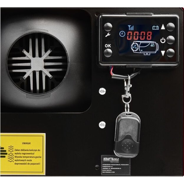 Dyzelinis šildytuvas WEBASTO 9kW 12/230V 7