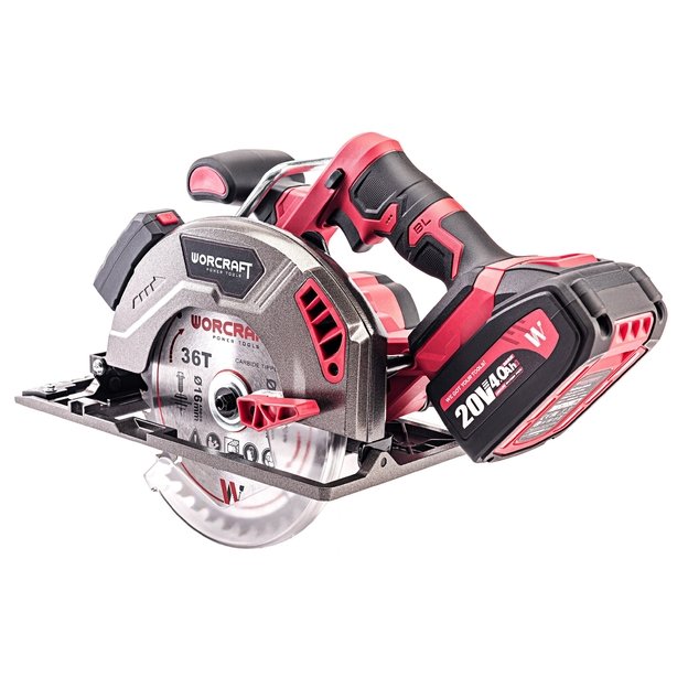 Li-ion Cordless Circular Saw 165mm with laser 20V 4